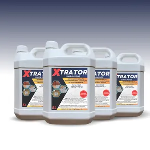 4 unidades Detergente Limpa Piso Xtrator